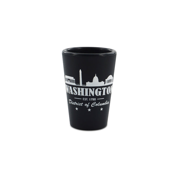 RUBBER WASHINGTON DC SHOT GLASS