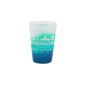 RUBBER WASHINGTON DC SHOT GLASS