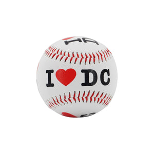 I Heart DC Baseball White/Black