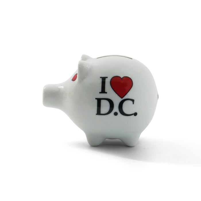 I Love DC Piggy Bank