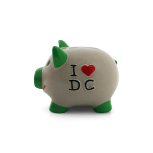 I love DC Piggy Bank (Red, Green, Blue)