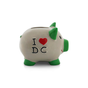 I love DC Piggy Bank (Red, Green, Blue)