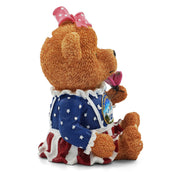 Washington DC Girl Bear Coin Bank