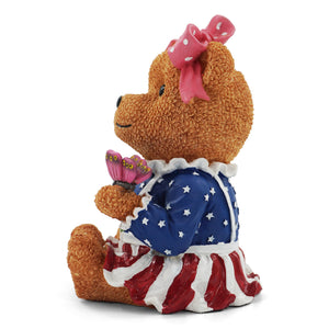 Washington DC Girl Bear Coin Bank