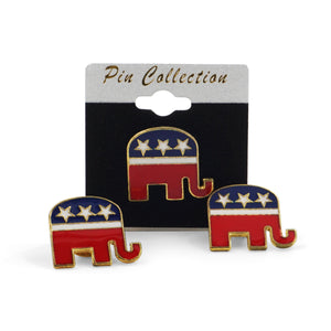 REPUBLICAN ELEPHANT LAPEL PIN