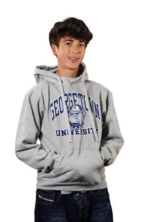 Georgetown University Hoodie Sweatshirt Gray