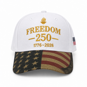 America 250 Freedom Anniversary Baseball Cap