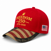 America 250 Freedom Anniversary Baseball Cap