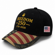 America 250 Freedom Anniversary Baseball Cap