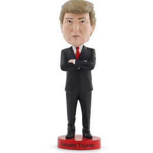 DONALD TRUMP RED BASE STAND BOBBLEHEAD