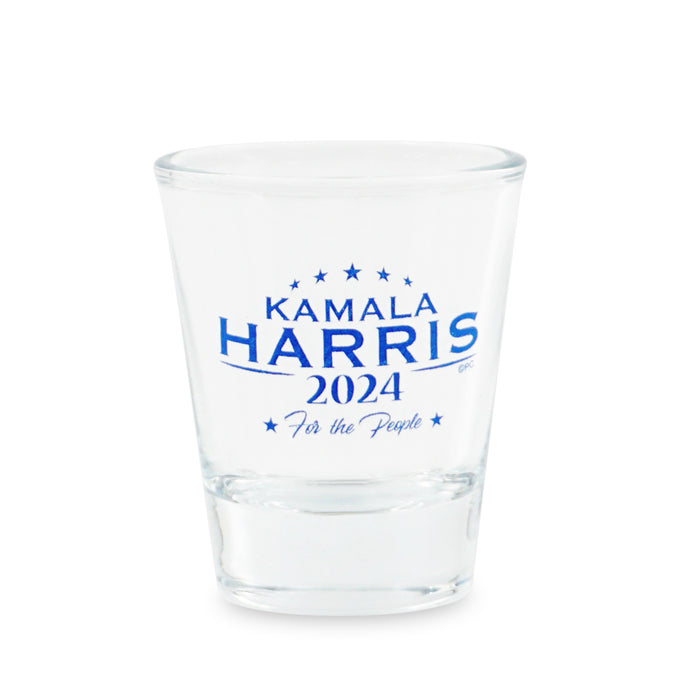 KAMALA HARRIS 2024 CLEAR SHOT GLASS