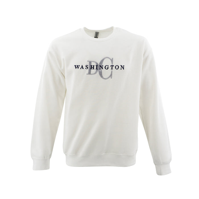 Washington DC Crewneck CKDC White