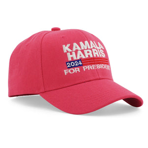 Kamala HARRIS 2024 PINK BASEBALL CAP