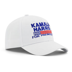 Kamala HARRIS 2024 White BASEBALL CAP