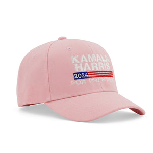 Kamala HARRIS 2024 Pastel Pink BASEBALL CAP