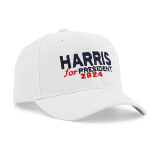 Harris 2024 WHITE BASEBALL CAP