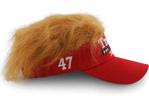 TRUMP HAIR VISOR HAT