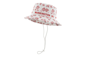 100% Bucket Hat (BLACK & White Variant)