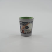SHOT GLASS $100 BILL