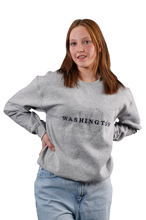 Washington DC Crewneck CKDC Gray