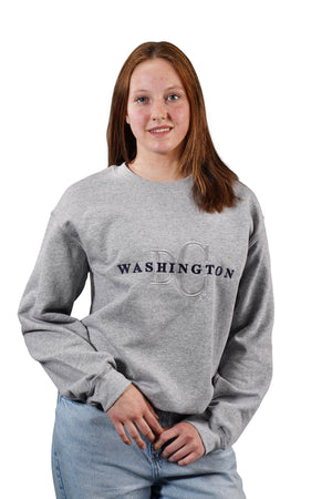 Washington DC Crewneck CKDC Gray