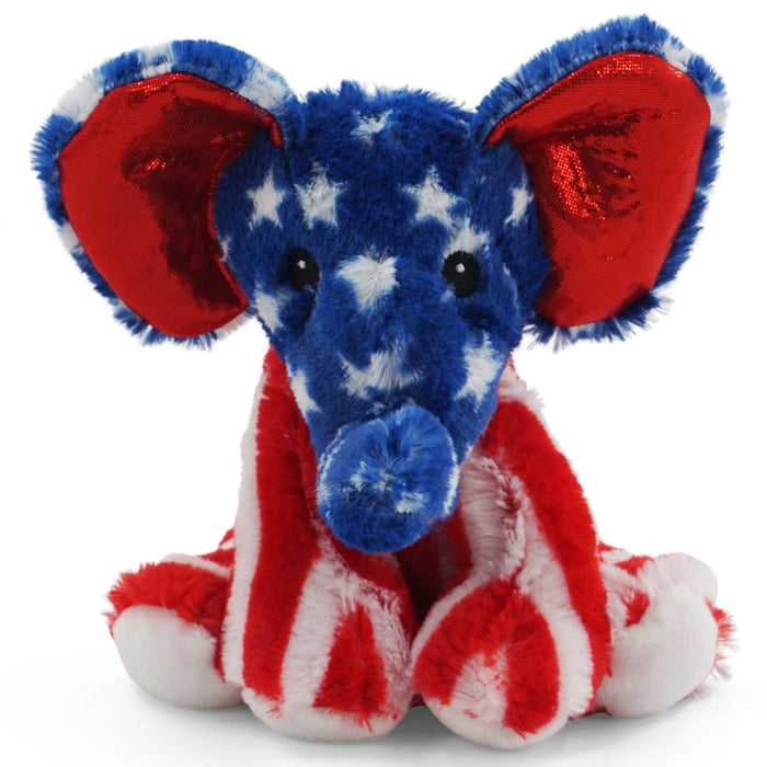 REPUBLICAN ELEPHANT SITTED STUFF TOY