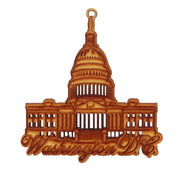 US Capitol Wood Ornament