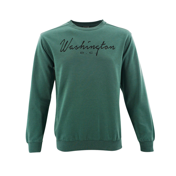 Washington DC Crewneck Ladies Fleece Ocean