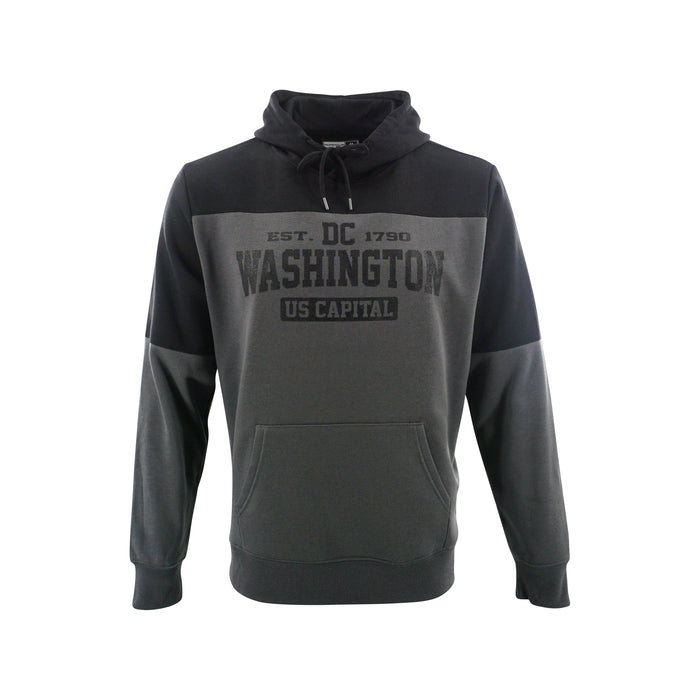 Washington DC Hoodie Motion Grey/Black