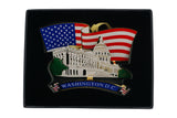US Capitol With Flag 3D Metal Ornament