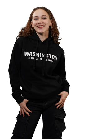 Washington DC Hoodie Essen Black