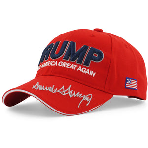 TRUMP MAKE AMERICA GREAT AGAIN RED BASEBALL CAP