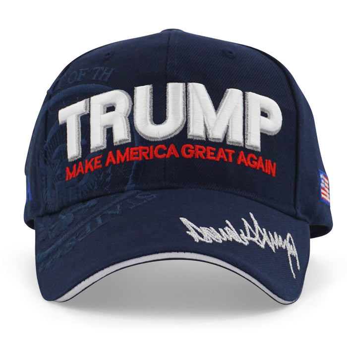 TRUMP MAKE AMERICA GREAT AGAIN NAVY BASEBALL CAP