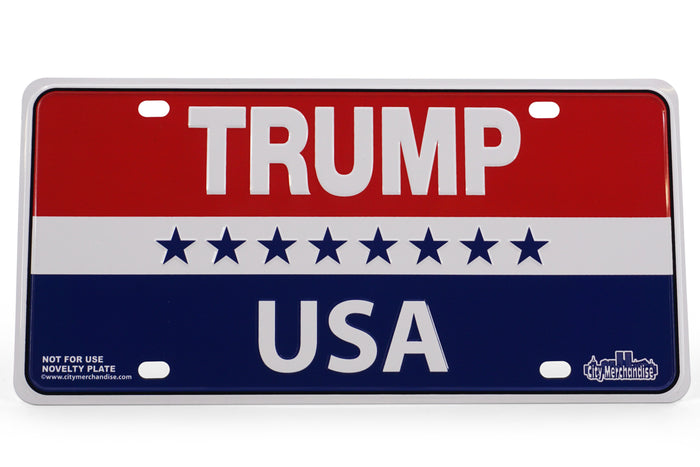 TRUMP USA LICENSE PLATE