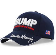 TRUMP MAKE AMERICA GREAT AGAIN NAVY BASEBALL CAP