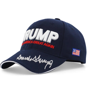 TRUMP MAKE AMERICA GREAT AGAIN NAVY BASEBALL CAP