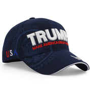 TRUMP MAKE AMERICA GREAT AGAIN NAVY BASEBALL CAP
