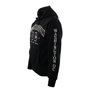 Washington DC Hoodie Big DC Black