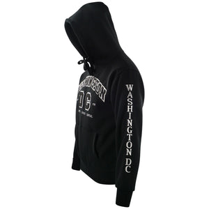 Washington DC Hoodie Big DC Black