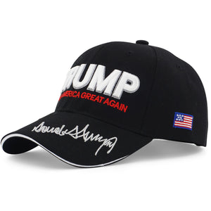 TRUMP MAKE AMERICA GREAT AGAIN BLACK BASEBALL CAP