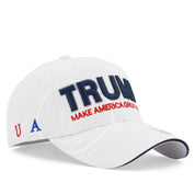 TRUMP MAKE AMERICA GREAT AGAIN WHITE BASEBALL CAP