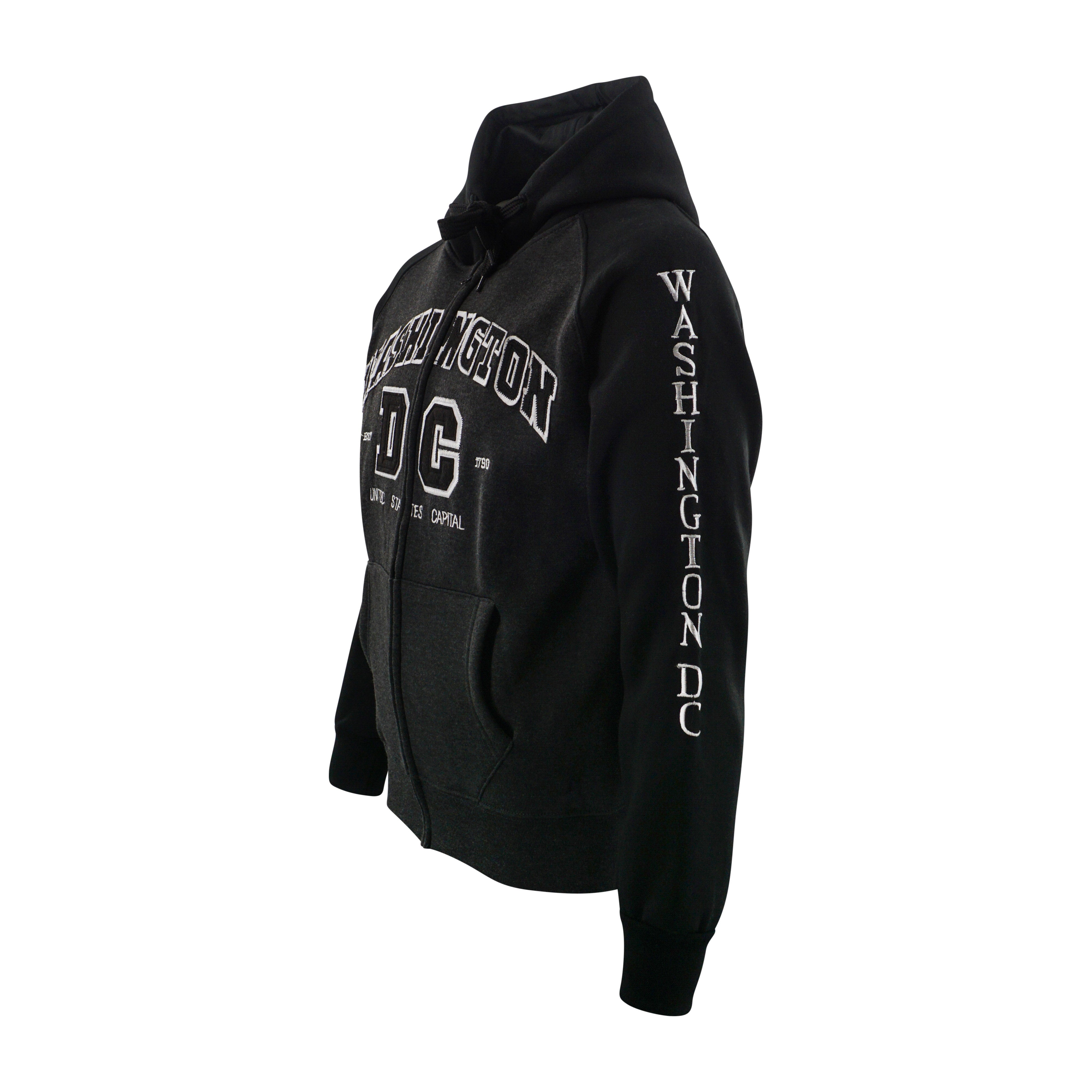 Washington DC Zipper Hoodie TWO TONE