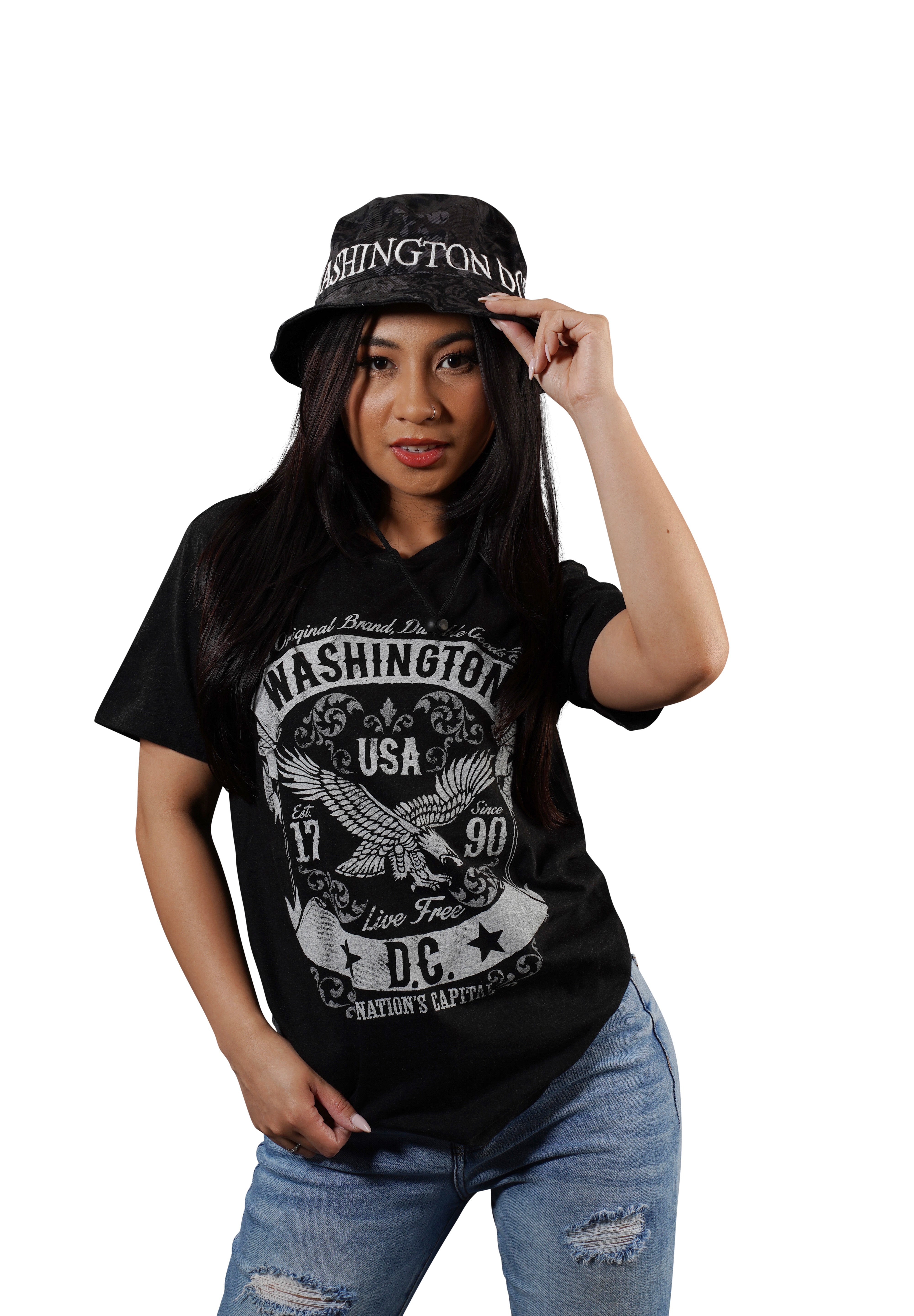 Washington DC Eagle & Banner T-Shirt
