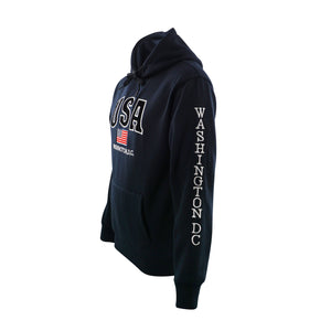 Washington DC Hoodie Big USA Navy