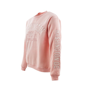 ADULT CREWNECK NATION’S WDC CHEST DESIGN PINK