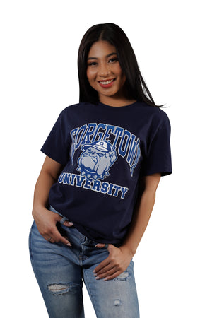 Georgetown University Bulldog Navy T-Shirt