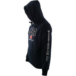 Washington DC Hoodie Big USA Navy