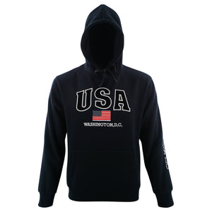 Washington DC Hoodie Big USA Navy