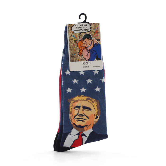 DONALD TRUMP ART SOCKS