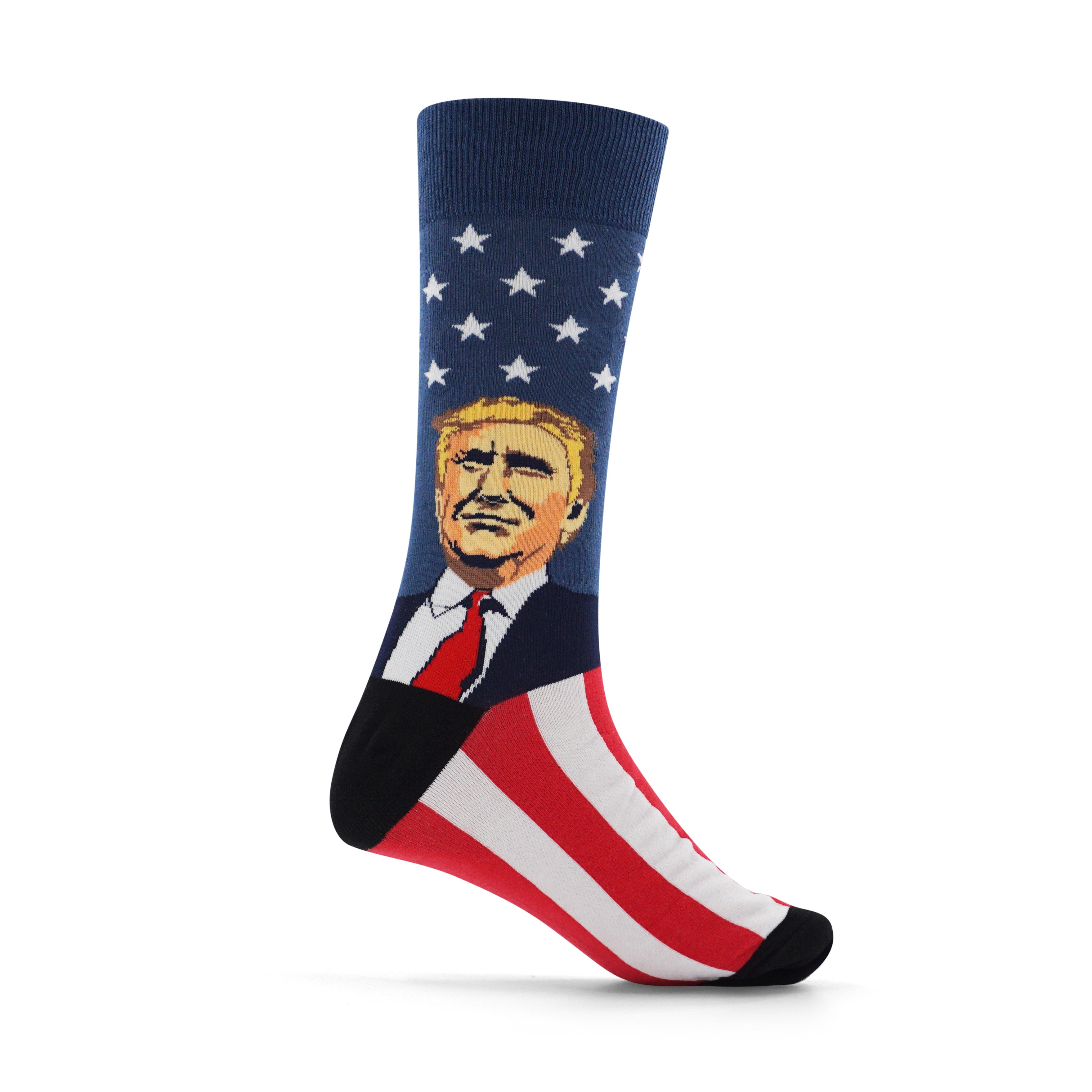 DONALD TRUMP ART SOCKS